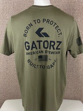 Gatorz Sunglasses T Shirt Men’s 2XL Biker Tactical Military USA Patriotic 326